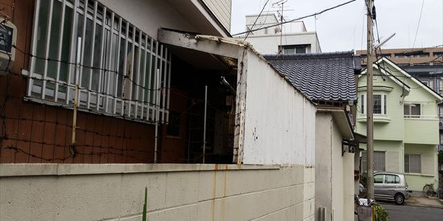 福岡に密着したリフォーム・リノベーション事業のホームドクター美雲の外装の事例／M邸物置改修