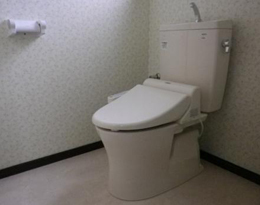福岡に密着したリフォーム・リノベーション事業のホームドクター美雲のトイレ・洗面所クッションフロアー貼り替え(塩ビシート)